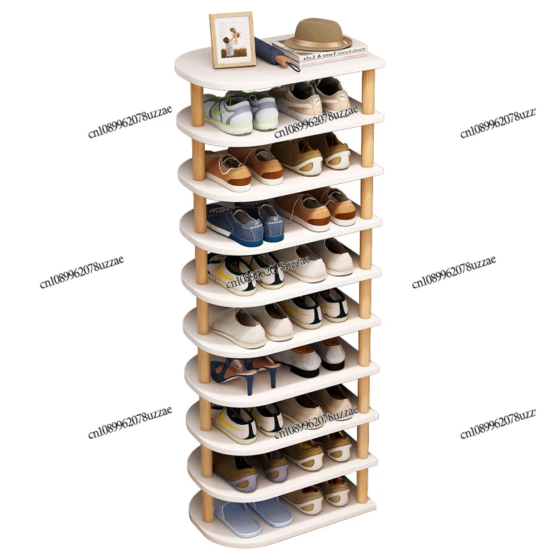 

Shoe Cabinet, Storage Home Door Space Multi-layer Simple Layering Small Narrow Artifact Shoe Rack