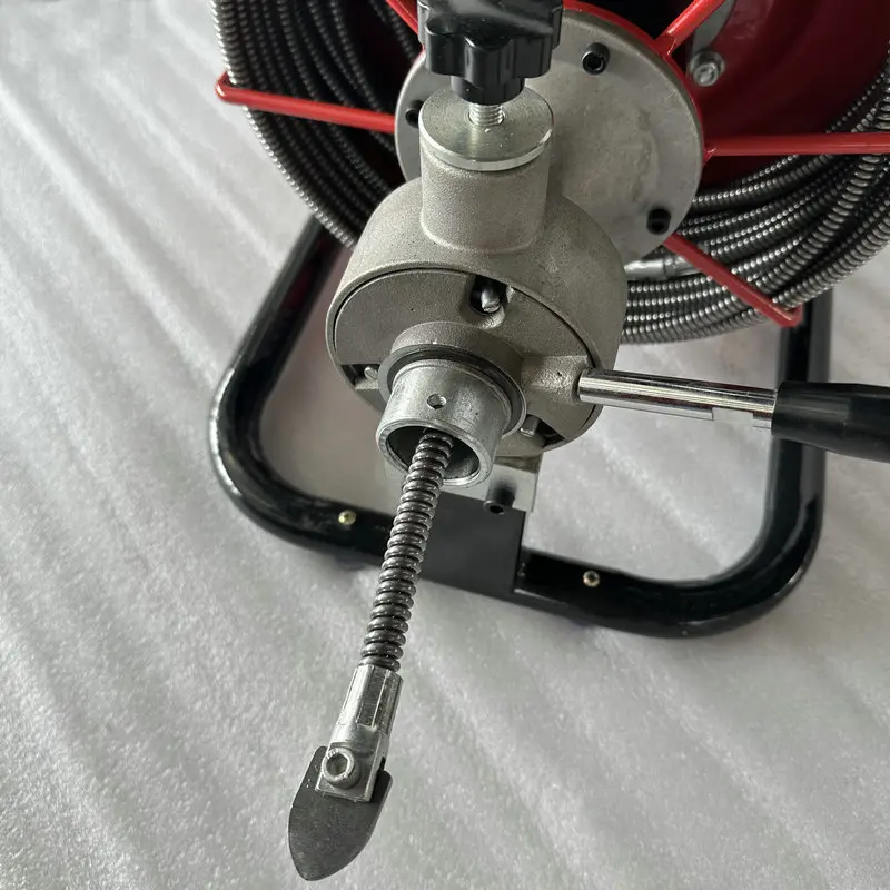 Attrezzatura per dragaggio automatico a tamburo, strumento per la pulizia del blocco delle fognature dei WC, draga per tubazioni, elettrica