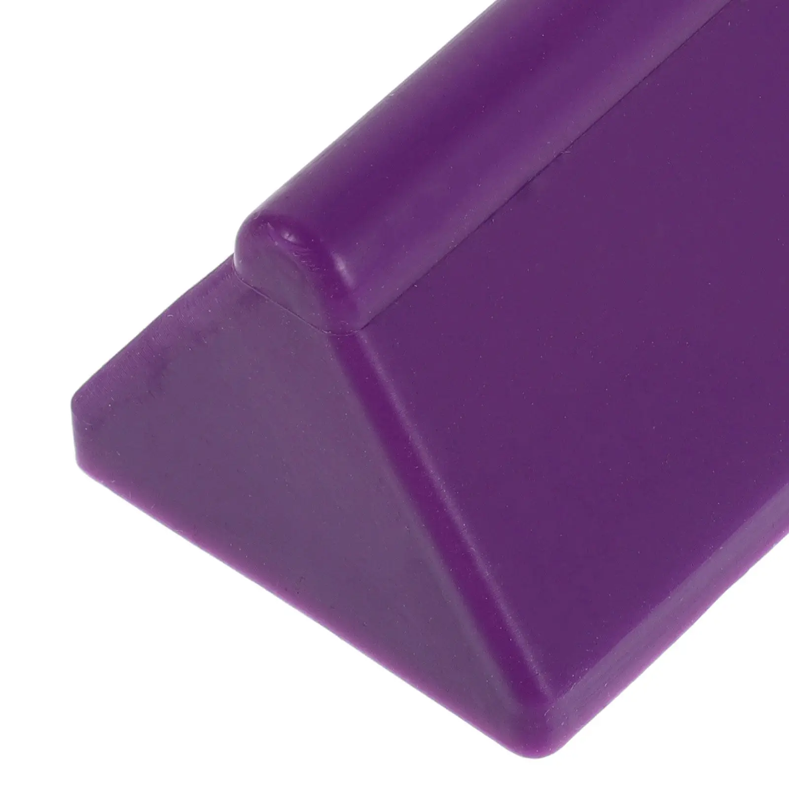 Purple Rubber Tuning Fork Activator Block Portable Minimal Noise Maximum Vibration Sustain Fork Stabilizer Accessory Music