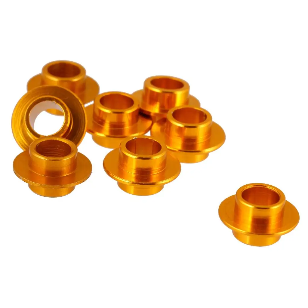 Skate Bushings and Bearing Spacers Aluminum Inline Spacer 8 Piece Set Skates Parts for Balanced Wheels