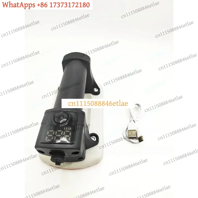 90kg Digital Display Electric Vacuum Suction Cup, High Power One-click Start Air Pump Lifter, Heavy Duty Handling Tool