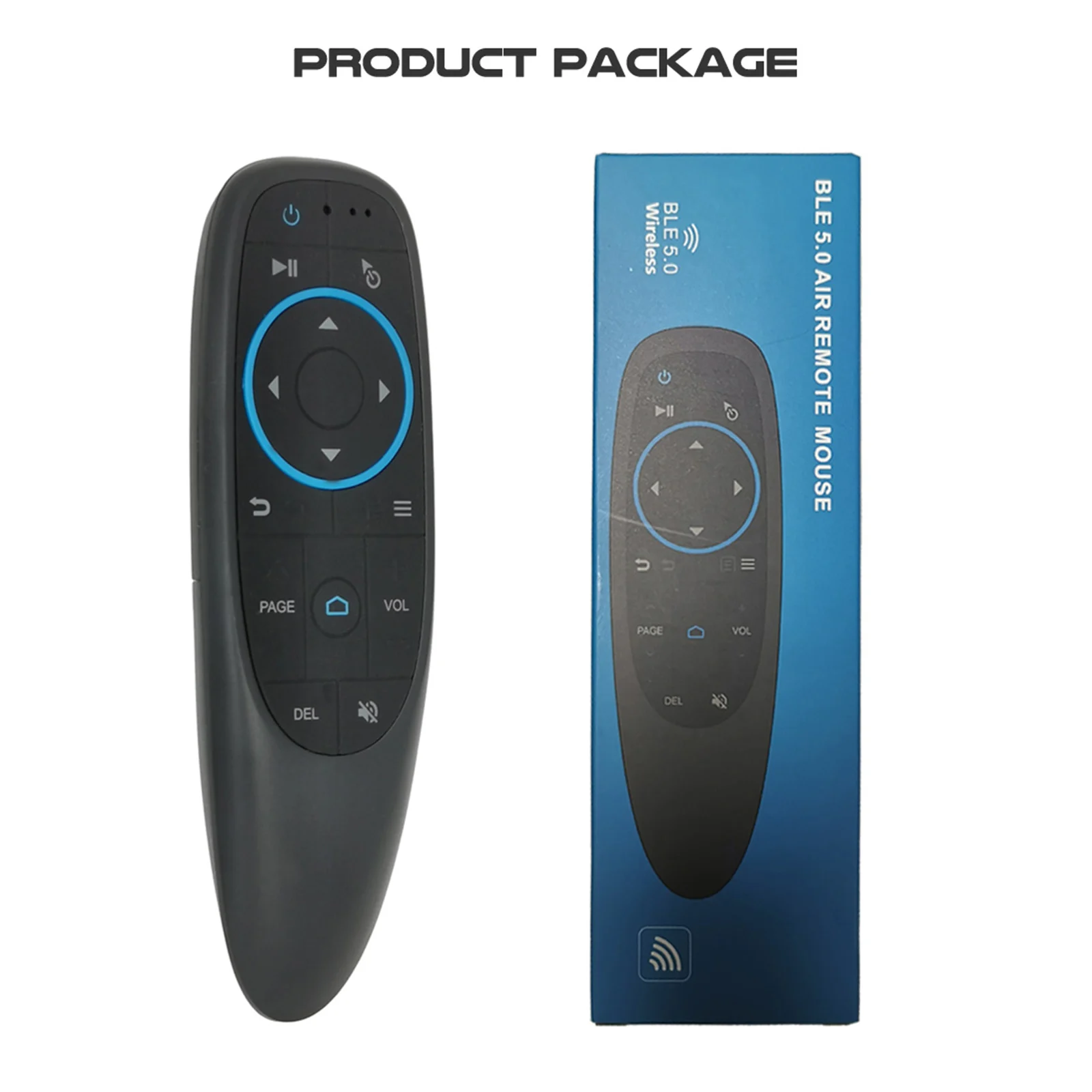 G10BTS Remote Control Bluetooth 5.0 Air Mouse IR Learning Gyroscope Wireless Infrared Remote Control for Android TV Box HTPC PCT
