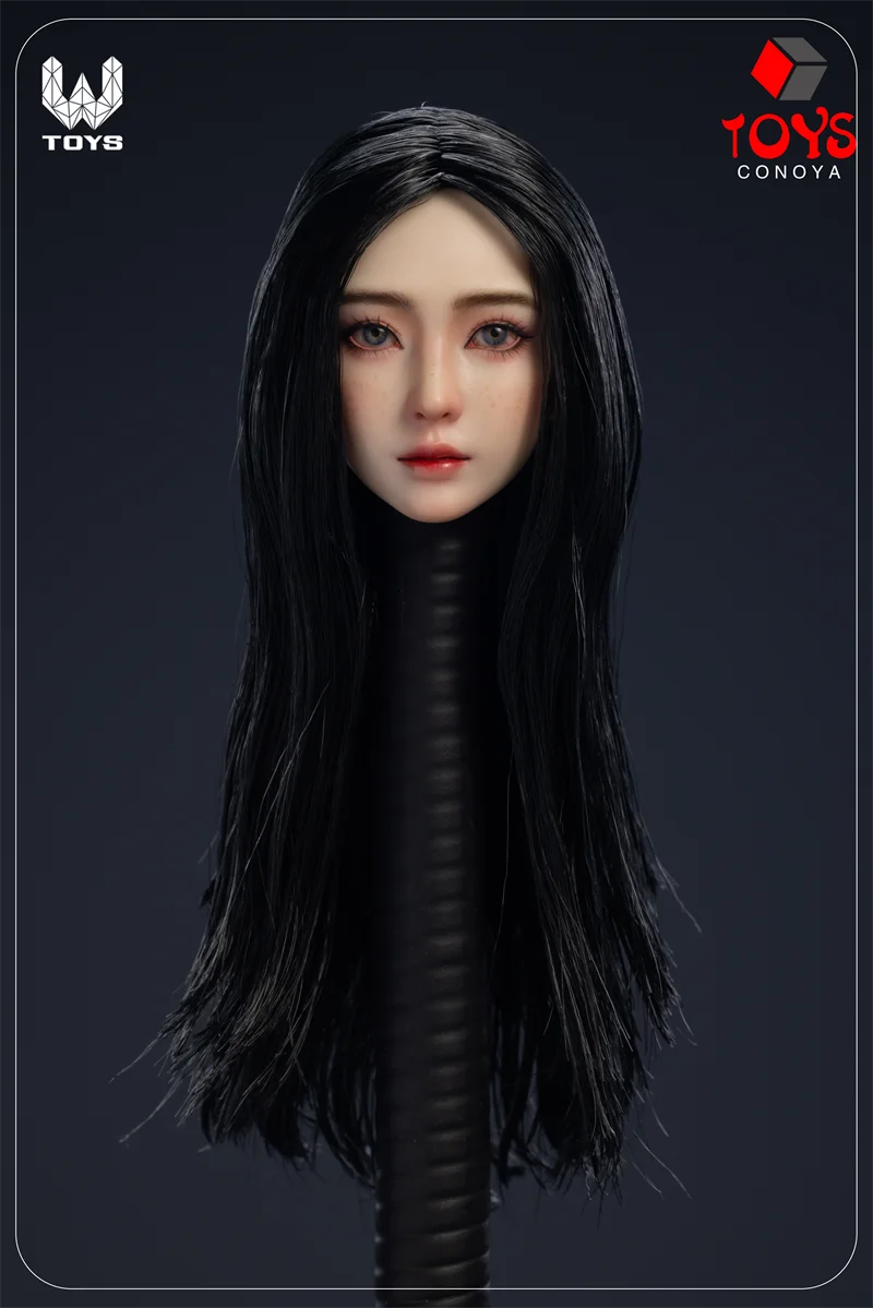 WTOYS 1/6 Skala Xiaoru Bewegliche Augen Kopf Sculpt Modell Licht/Schweres Make-Up Fit 12'' Weibliche Soldat Action Figur körper Puppe