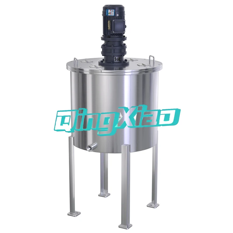 

Stainless Steel Mixing Tank Open Top Mixing Barrel Pressure Tank Industrial Mixer For Liquid Chemical Cosmetic Food Processing