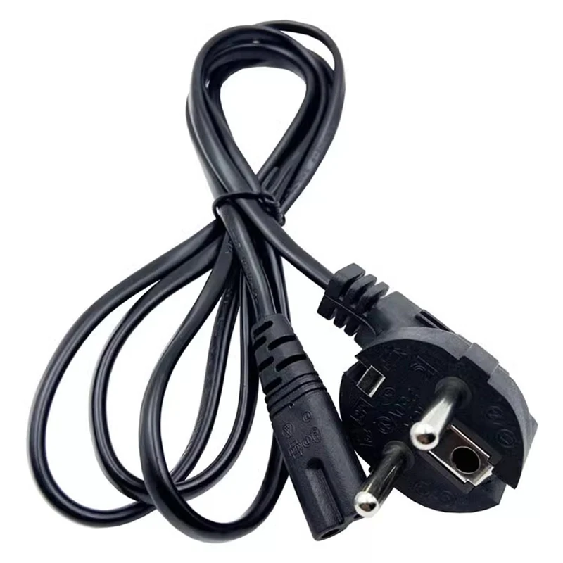 European standard eight-figure 1.5 meter type power cord European standard German standard 4.8 plug lamp computer printer wiring