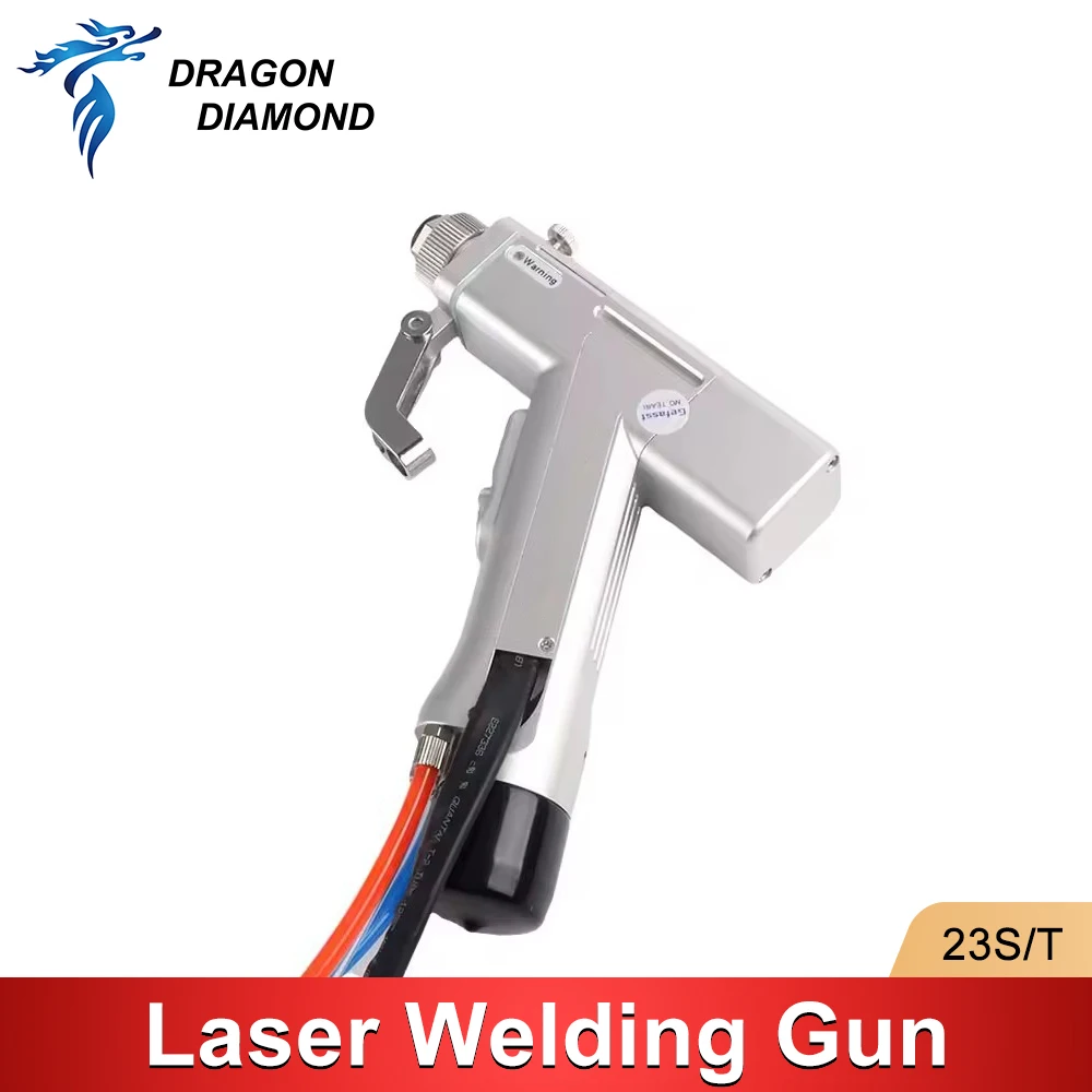 Original CQWY SUP23S/T 4in1 Fiber Laser Welding Head Welding Gun for the Laser Welding Machine