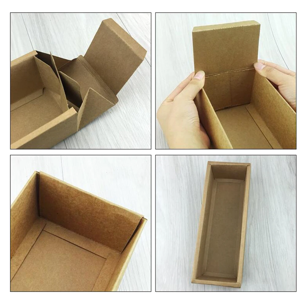 

10pcs Clear Cake Boxes Rectangle Long Dessert Boxes Baking Packing Food Safe Eco-Friendly Roll Container Multi-Use Portable Gift