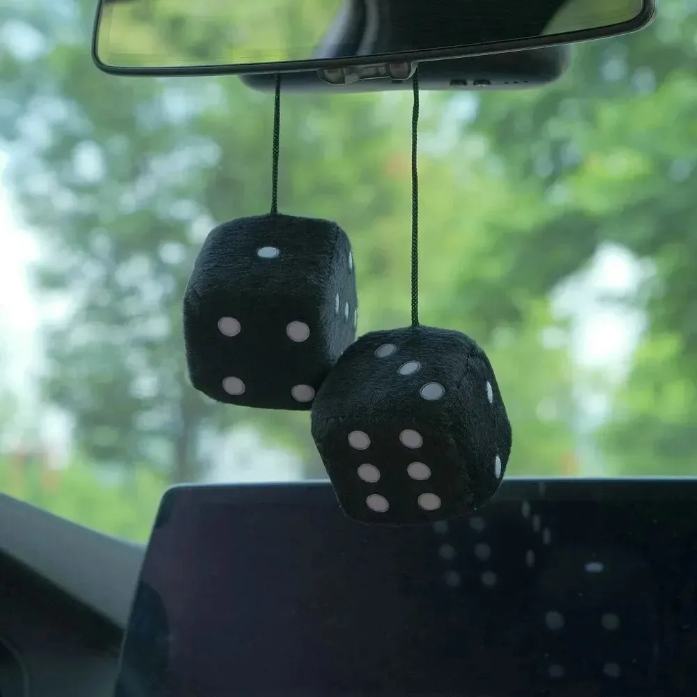 Colorful Numbered Plush Dice - Soft Sponge Cubes for Kids' Car Toy Play, Educational Puzzle & Simulation Game image 3
