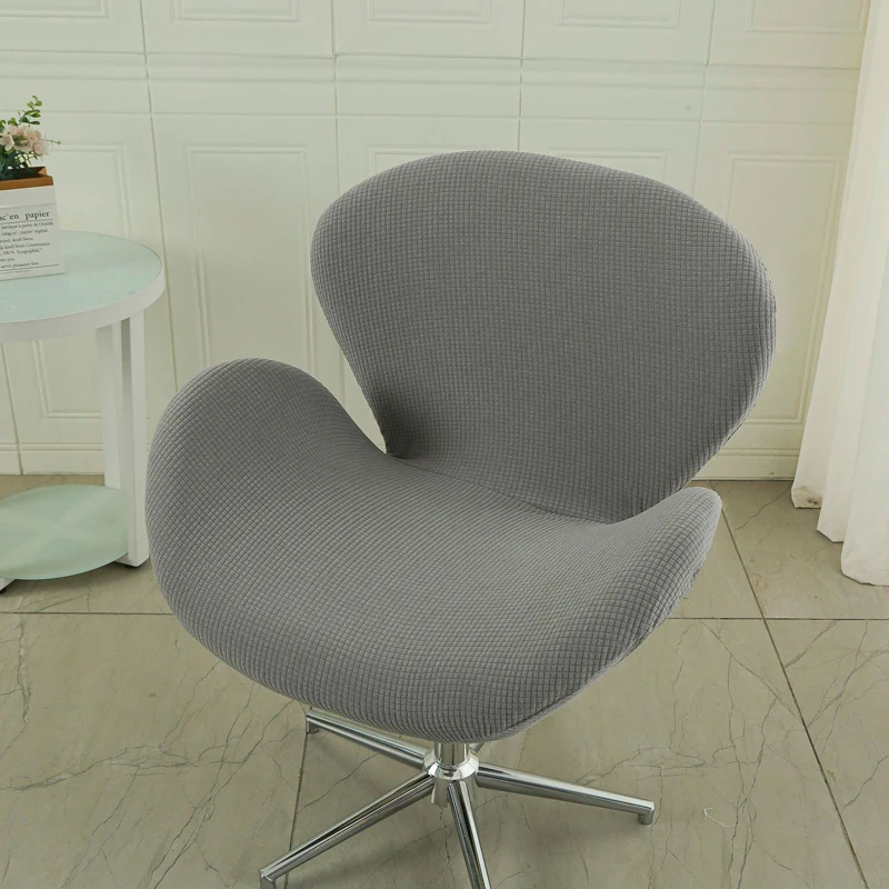 Universal Arc Chair Cover Bar High Stool Chair Cover Backrest Seat Rotating Lifting Bench Cashier Hotel Stool Cover Decoration