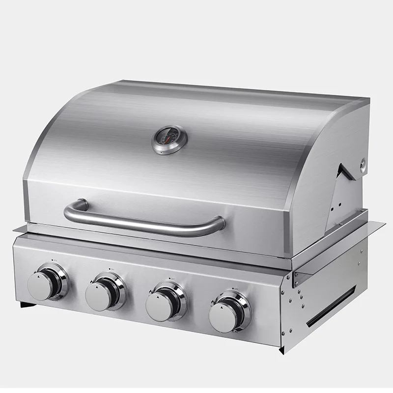 G400 Gas grill embedded home barbecue grills, four burner grills, villa barbecue grills, outdoor gas grills