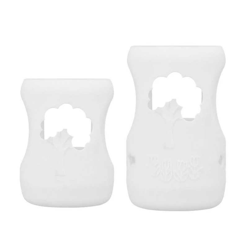 Silicone Case Protective Cover for Wide Neck Glass Baby Bottles