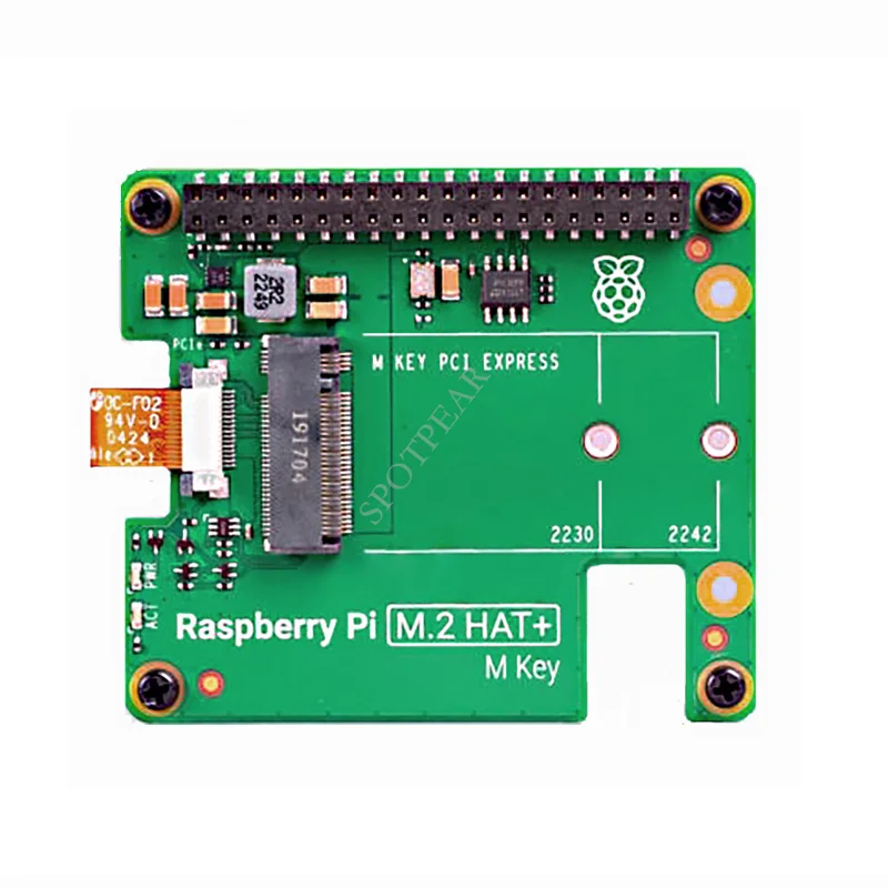 Imagem -05 - Raspberry pi com Pcie para M.2 Nvme Ssd Hat Mais Board Oficial Original