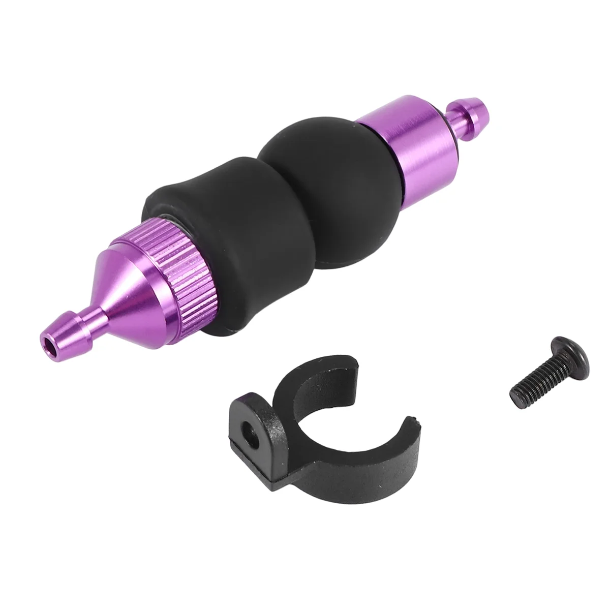 Fuel Filter Nitro Engine Parts Fuel Tank Spare Parts for 1/8 1/10 RC Model Car HSP Kyosho Redcat Himoto HPI,Purple