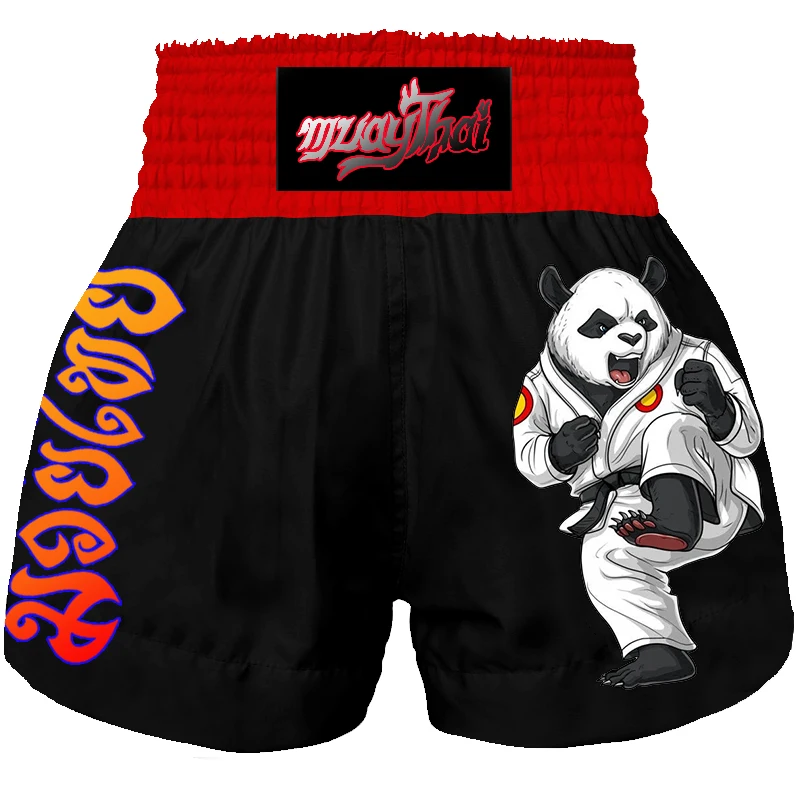 Boys and girls boxing shorts Children's Muay Thai mixed martial arts kickboxing combat shorts Fitness Brazilian jiu-jitsu shorts