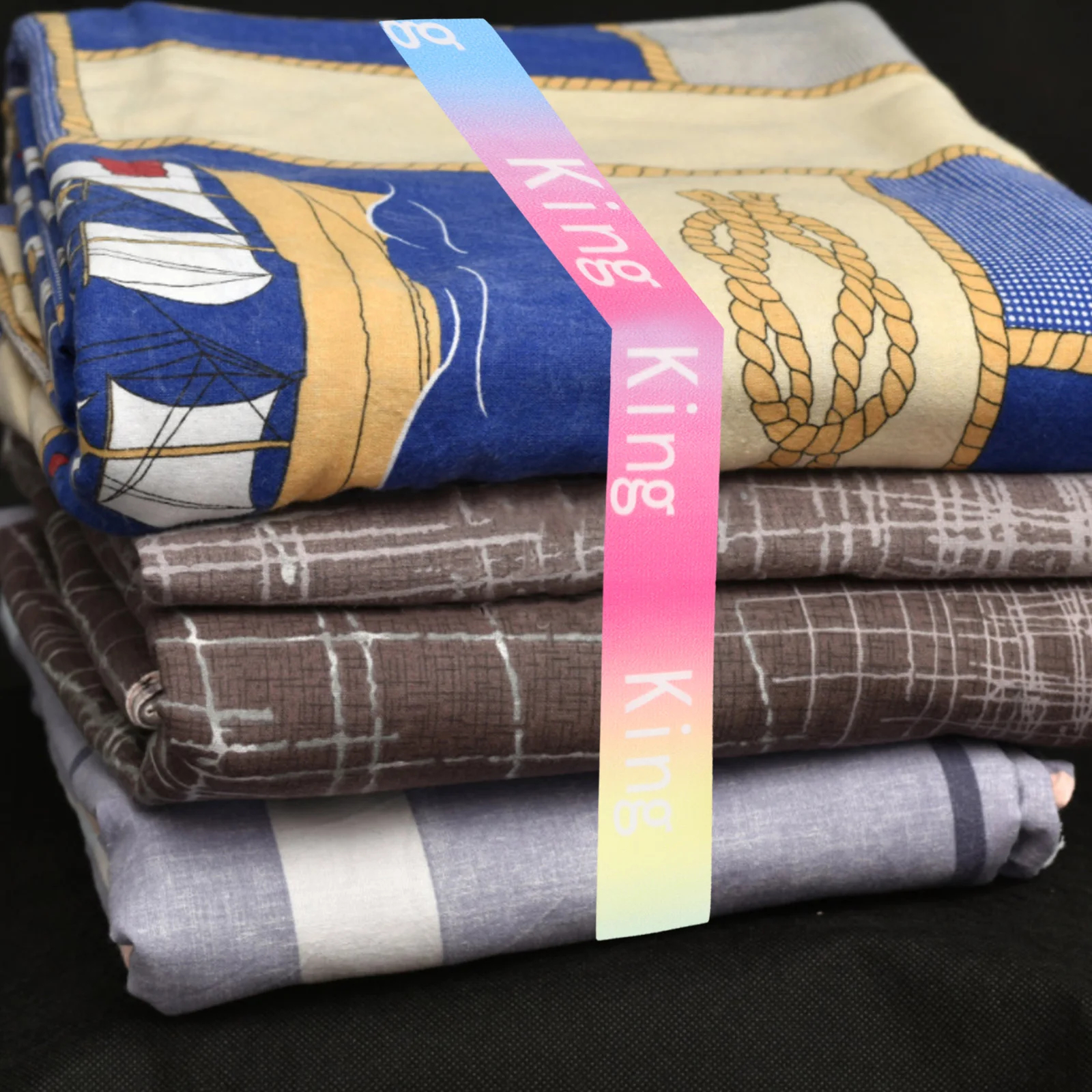 

4Pcs Bed Sheet Bands Polyester Material for Convenient Bed Sheet Organization Pillow Cover Tie Band Elastic Storage Band