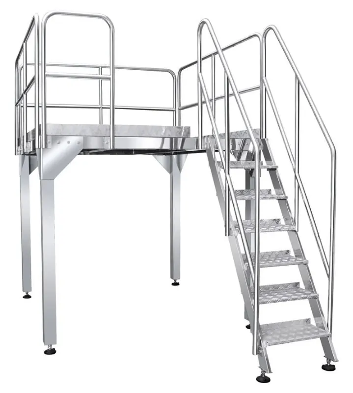Customized 304 Stainless Steel Supporting Working Platform for Multihead Weigher Packing Machine