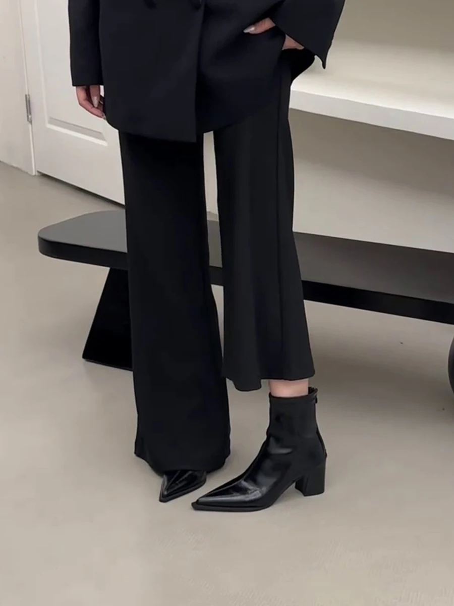 bottes-en-cuir-d'agneau-pour-femme-style-vintage-amincissant-simples-elastiques-avec-fermeture-eclair-petites-bottines-a-talon-haut-tendance-automne