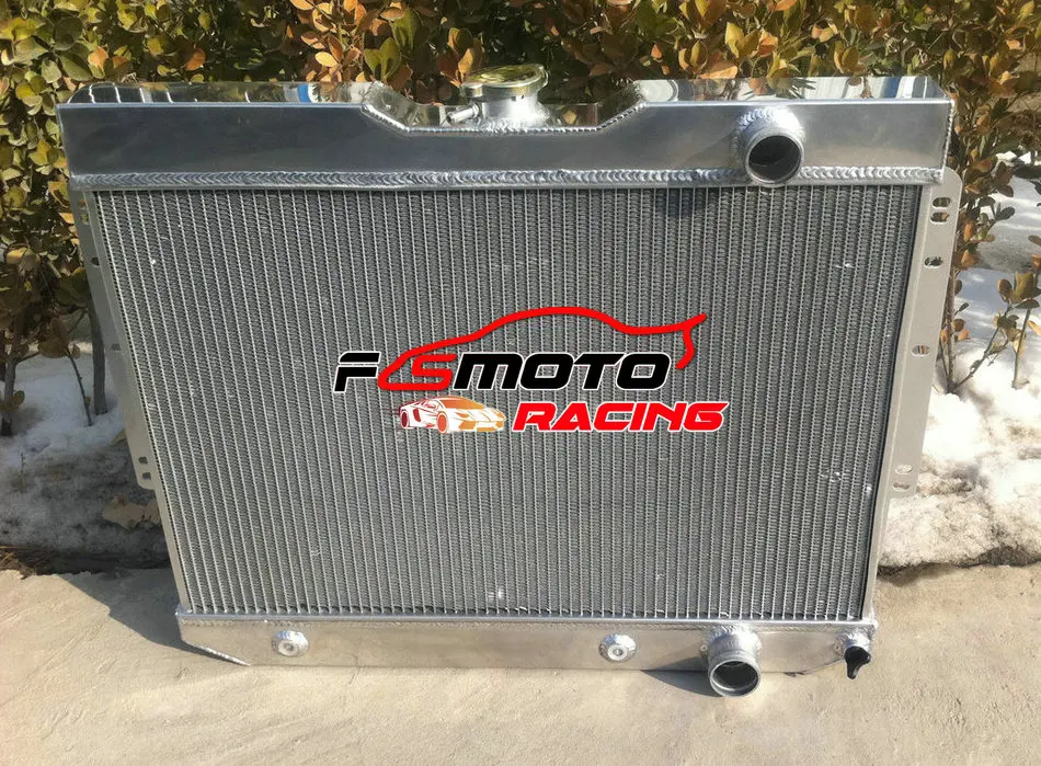 Aluminum Radiator + Fans For Chevy BEL AIR/Biscayne/Chevelle/Impala 1960 1961 1962 1963 1964 1965