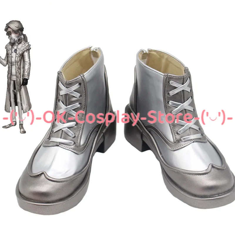 

Game Identity V Composer Frederick Kreiburg Cosplay Shoes PU Leather Shoes Halloween Carnival Boots Cosplay Prop Custom Made