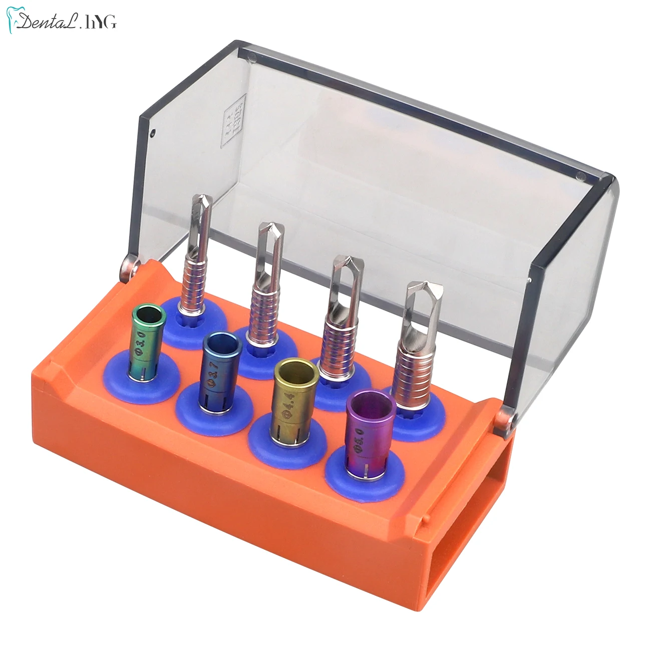 

Dental Bone Bur Collector kit Drill Set Surgical Implant Burs Trephine Cutting Drill & Stopper Stainless Steel Bone Expander
