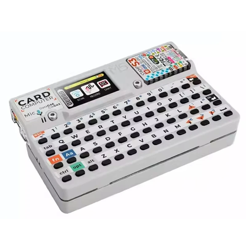 A26T-M5stack Cardcomputer Stamps3 Mikrocontroller 56-Tasten-Tastaturkarte Computer DIY Elektronik