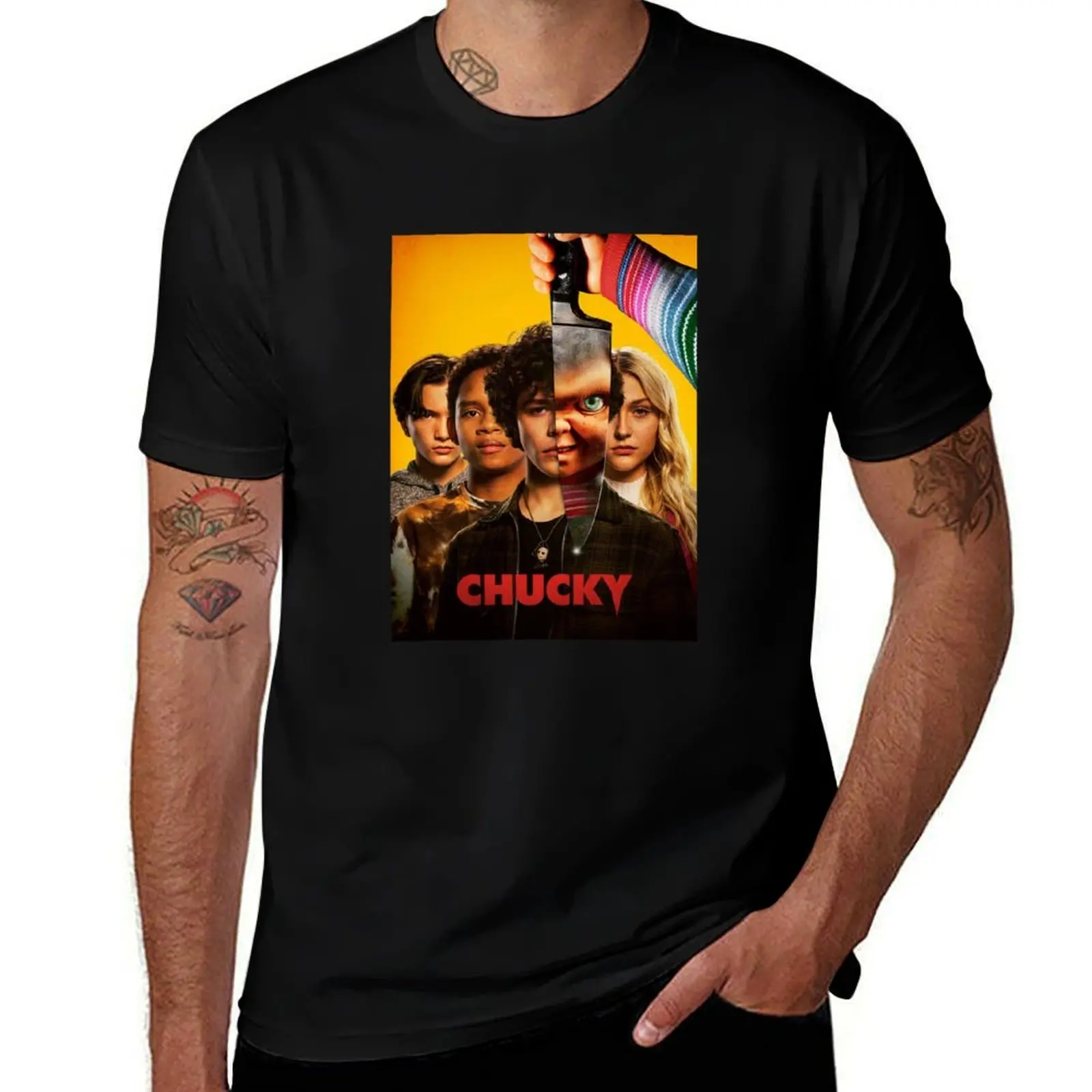

Chucky Season 1 (2021) T-Shirt t shirt man designer cotton tshirt 100% T-Shirt