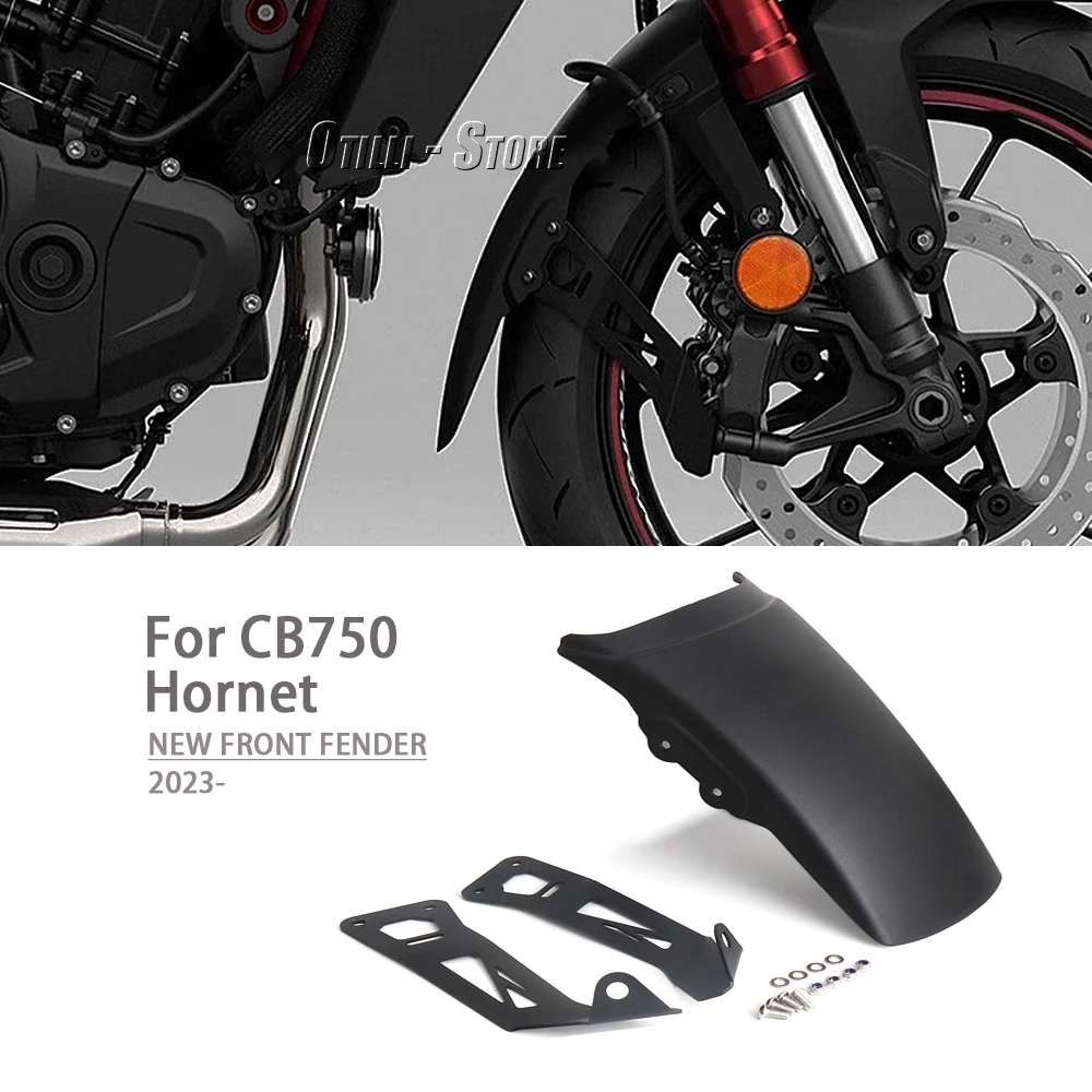 

For Honda CB750 HORNET CB 750 Hornet 2023 2024 Motorcycle ABS Front Mudguard Wheel Fender Carbon Fiber Black Forging pattern