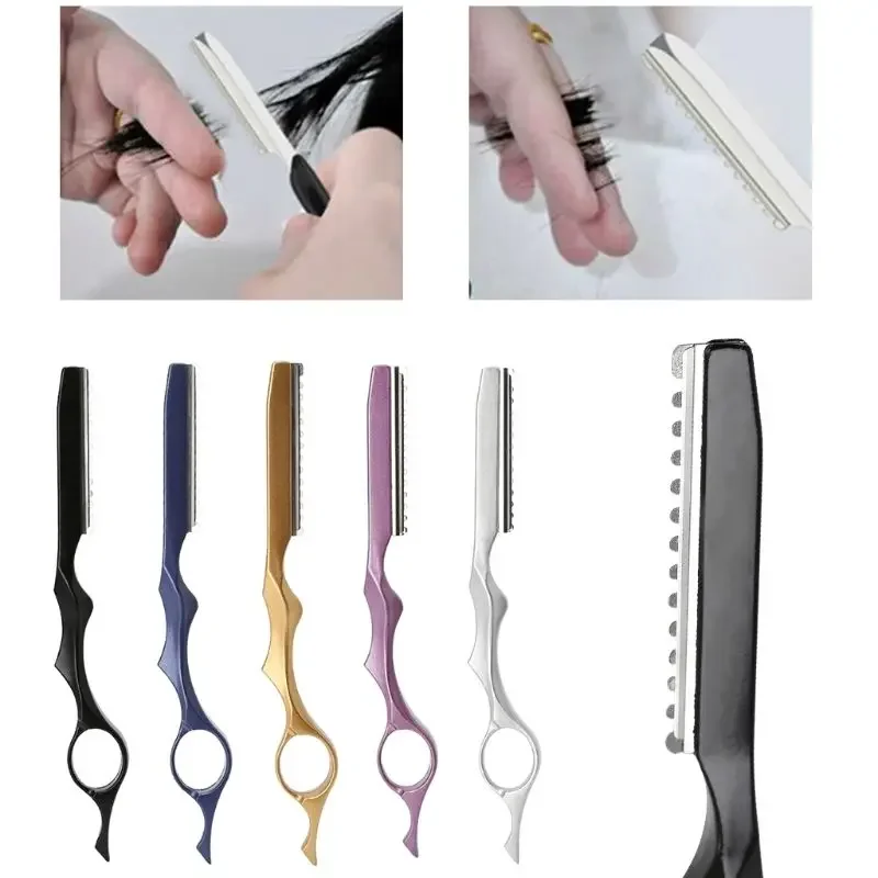 Hair Thinning Razor Shavel Cutting Knife Thinner Japan Stainless Professional Sharp Barber Hair Shaver Cutting Knife Salon Tool