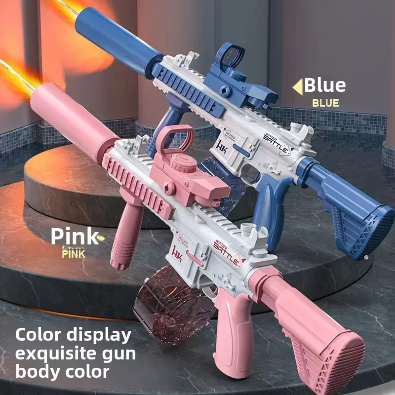 

M416 NEW 2025 electric water gun fully automatic shooting toy outdoor beach entertainment gifts for children and adults toy gun