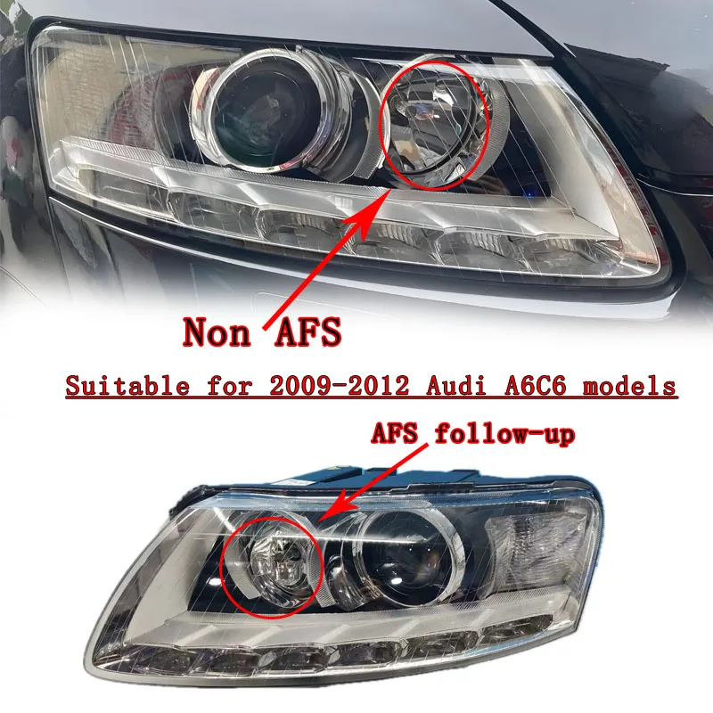 Suitable for 2005-2012 Audi A6L A6C6 headlights, internal wiring harness, headlight wire group, wiring plug aging