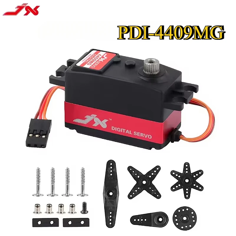 JX Servo PDI-4409MG 9KG Metal Gear Digital Servo for 1/8 1/10 RC Car and RC FPV Drone