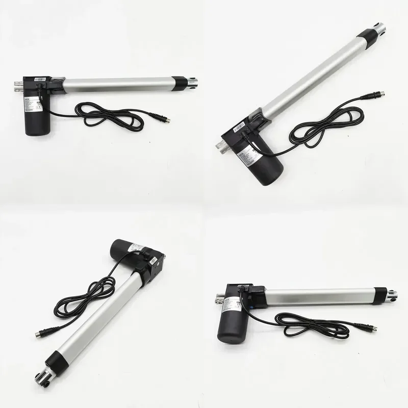 Fast Linear Actuator DC Motor 4 Inch Stroke 200Lbs 6000N Low Current 24V 12V for Automotive Synchronization Electric Actuator