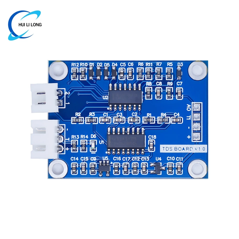 Módulo de sensor TDS sólidos disueltos señal analógica soluble detección de calidad del agua sólida DS18B20 temperatura para Arduino 51/STM32
