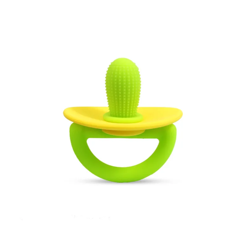 Cactus Baby Pacifier Clip Anti-drop Chain Dummy Clip Nipple Holder for Cartoon Animal Child Pacifier Clips Soother Clips Gift