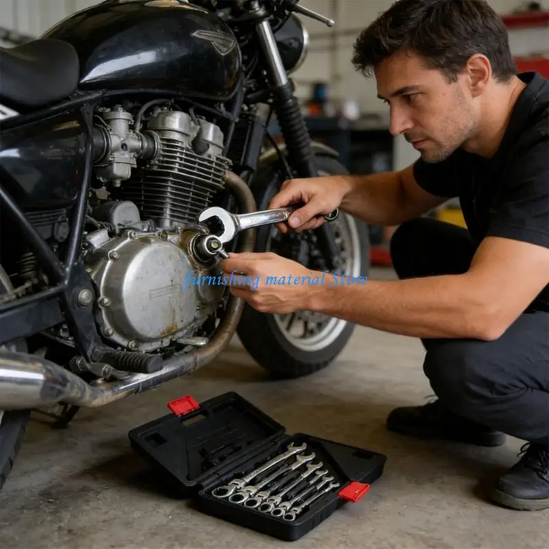 Y5GD 12 Divisions Handle Tool Three wheeled Motorbike Frame and Narrow Repair Sectors