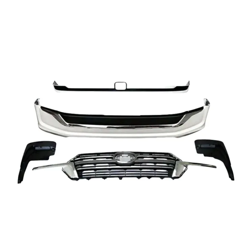 

High Quality 2015-2019 for Land Cruiser LC200 Body Kit ABS Plastic Luxury Front Bumper Grille Rear Bumper