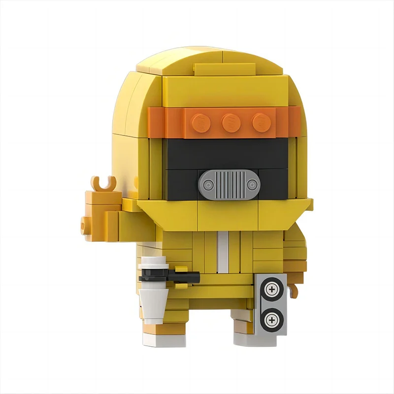 Moc Small-Particle Building Blocks Return To The Future. Character Series Assembly Set Educational Toy Square Head Model