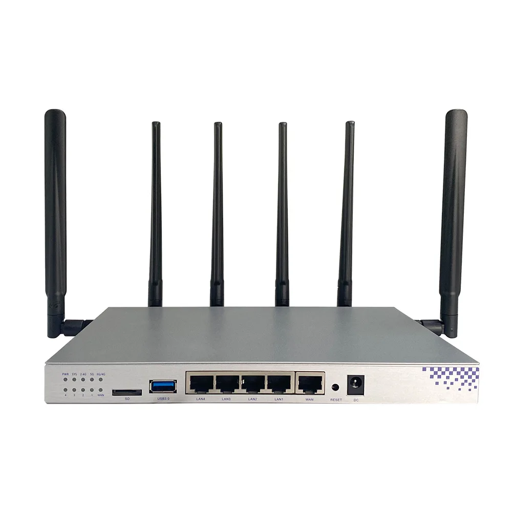 Draadloze Gigabit 4G WiFi Router ZBT WG3526 LTE Modem SIM-kaartlezer 2.4GHz en 5.8GHz