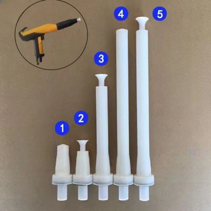 Imagem -02 - Pistola Eletrostática Suntool Agulha Elétrica Bico Plano Cabeça Haste Longa para Gm03 Pcs