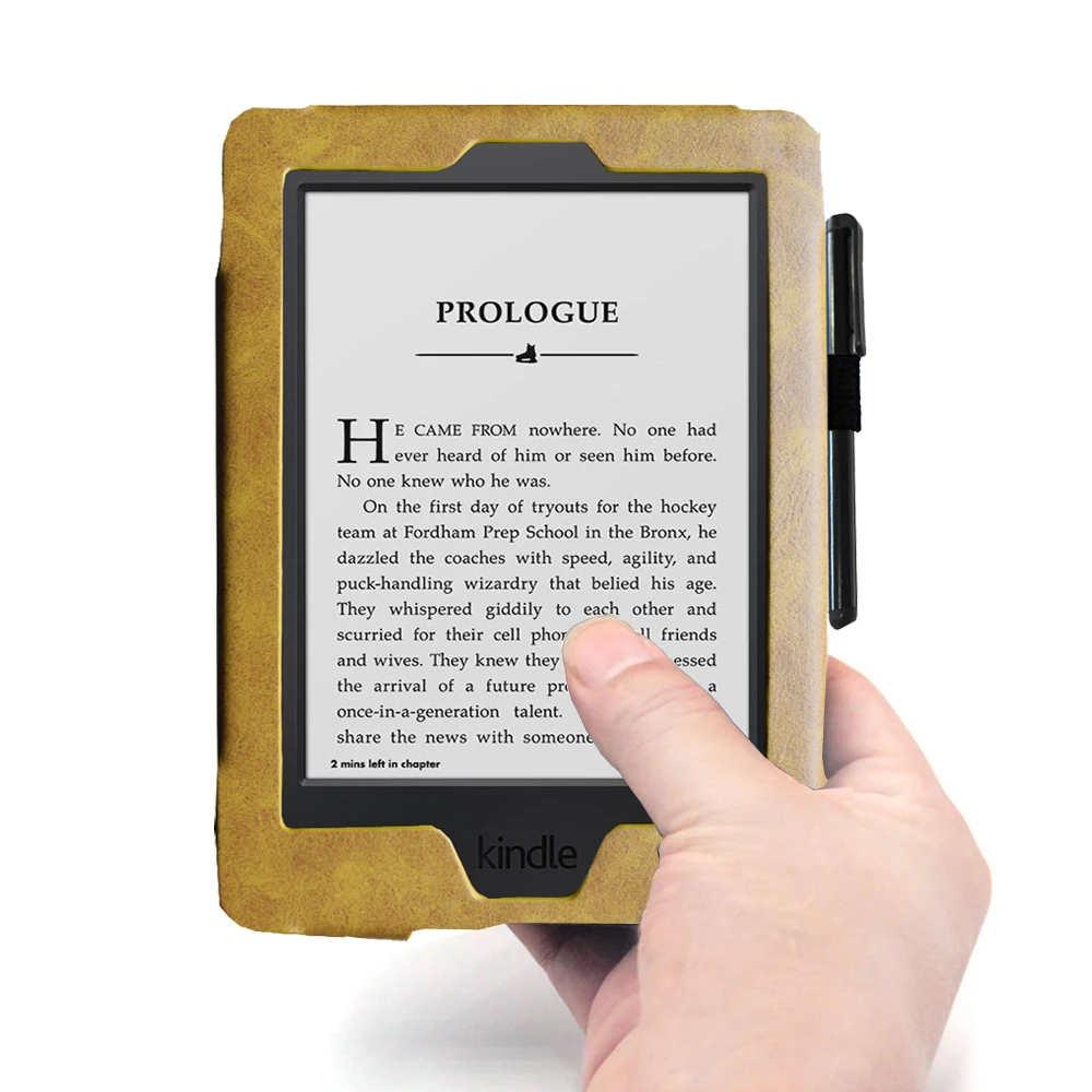Flip Folio Cover for Kindle Paperwhite 5th 6th Basic Touch 7th Generation Case DP75SDI EY21 WP63GW Protective Leather Cases