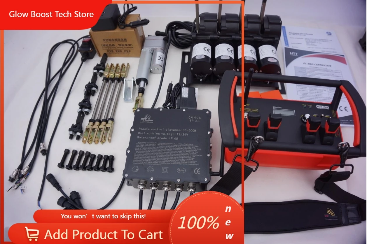 

GB4 Джойстик IP68 Водонепроницаемый кран Пульт дистанционного управления для автомобильного крана Используйте двигатель сцепления, содержит джойстиками