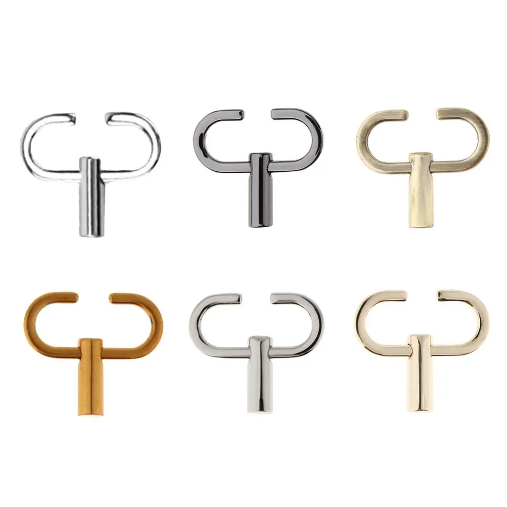 Handbag Purse Shoulder Chain Strap Adjustable Buckle Clip Handle Shorten