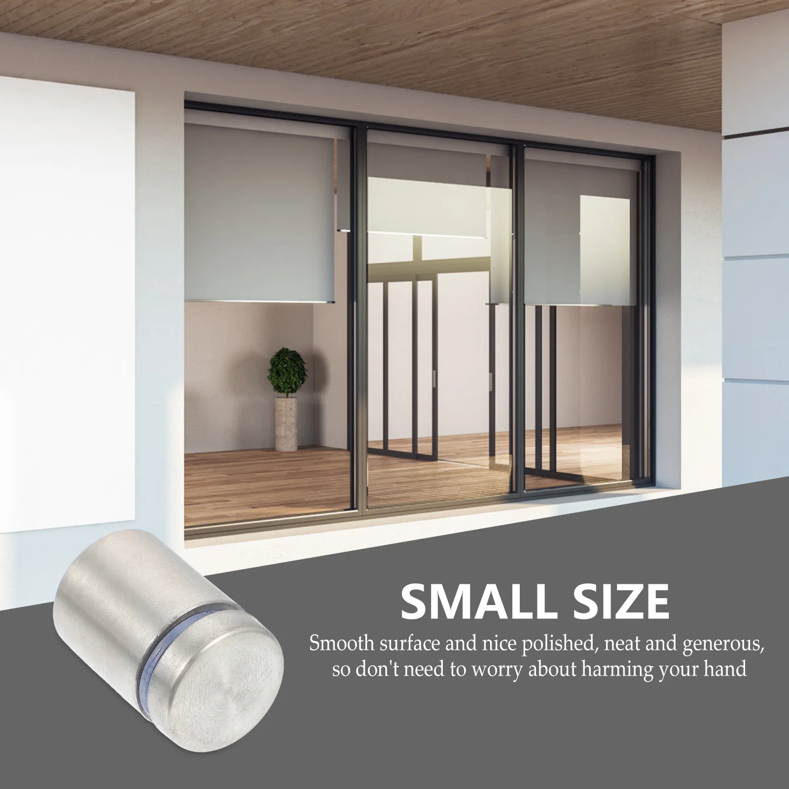 

30 Pcs Advertising Pin Support Nail Screw Glass Standoff Nails Sign Picture Decorative