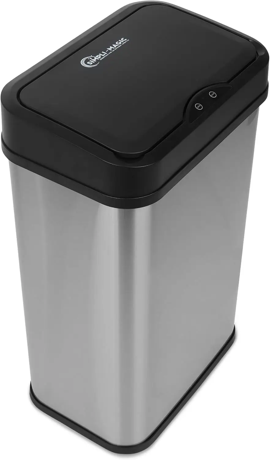

Sensor Trash Can Automatic Touchless Kitchen Garbage Bin, Stainless Steel, 13 Gallon
