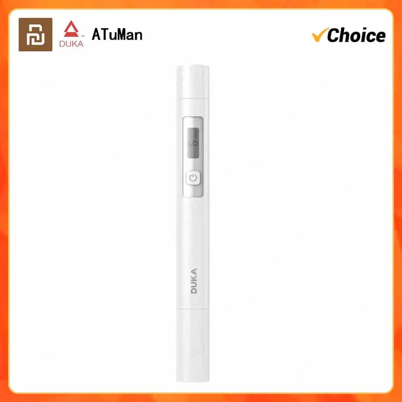 

Youpin Duka Tds измеритель/тестер температуры портативные ручки для обнаружения качества воды тестовые ручки Ec Tds-3 тестер метр цифровой для дома