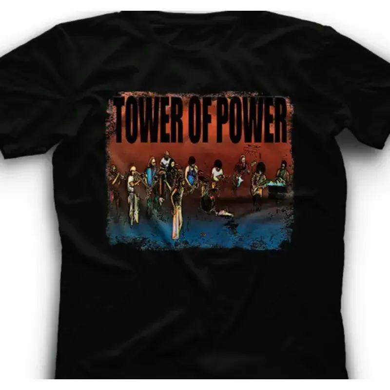 1973 Oakland based band Funk Music Lenny Williams T Shirt Tower of Power