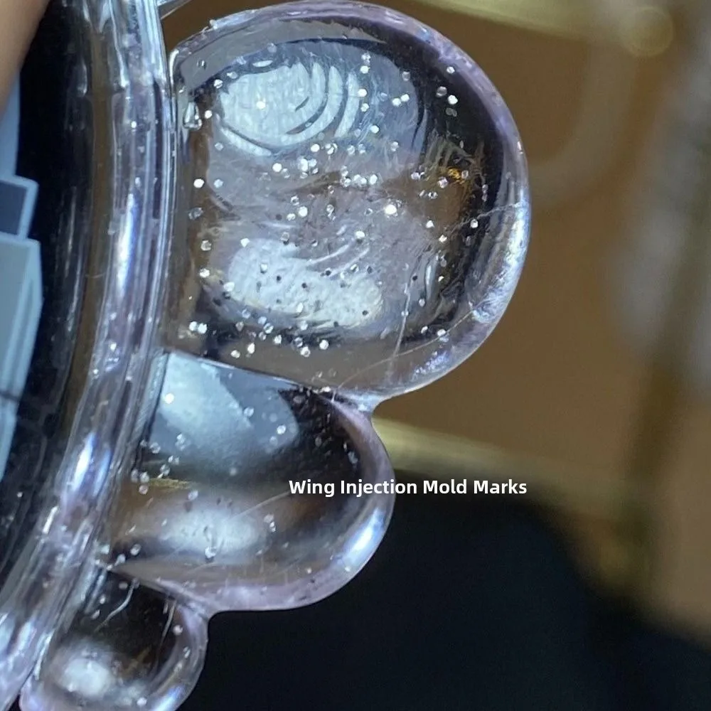 

Clear Protective Cover Glitter Design Wing Attachments Protective Shell Decorative Cover for Tamagotchi Paradise