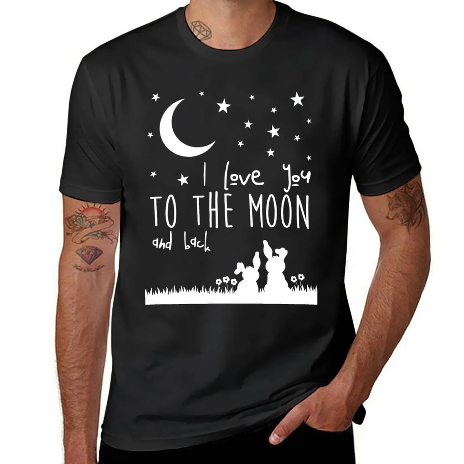 

To the Moon T-Shirt kawaii clothes oversized sublime mens clothing