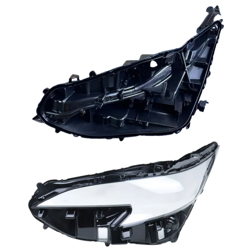 

For Toyota Sienna 2020 2021 2022 2023 Accessories Cars Base Head Lamp Shell Back Rear Shell Glass Lamp Shell