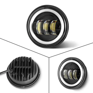 2 adet 4.5 İnç motosiklet led sis lambası, drl 30w su geçirmez su geçirmez água 4 1/2 lamba, yardımcı geçişi yamaha-klasik, flhr yol kral, dyna En iyi 10 satış, far yardımı-retro bisikletten bisiklete №2